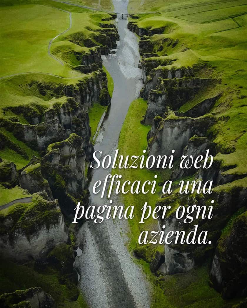 Economico, veloce e su misura: il nostro servizio di siti web a pagina singola è la scelta perfetta per il tuo business.